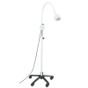 Lampa Badawczo-Zabiegowa FLH-2 LED, ze statywem na pięciu kółkach (z gęsią szyją, bezcieniowa)